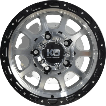 King Offroad Wheels Razor Gloss Black Machined Aftermarket Accessory